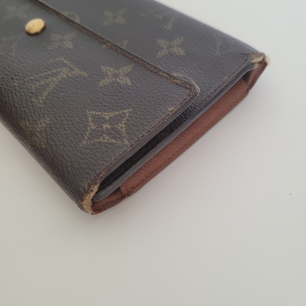 Louis Vuitton Monogram Porte Tresor International Wallet Brown M61215 TH0051 - Picture 14 of 14